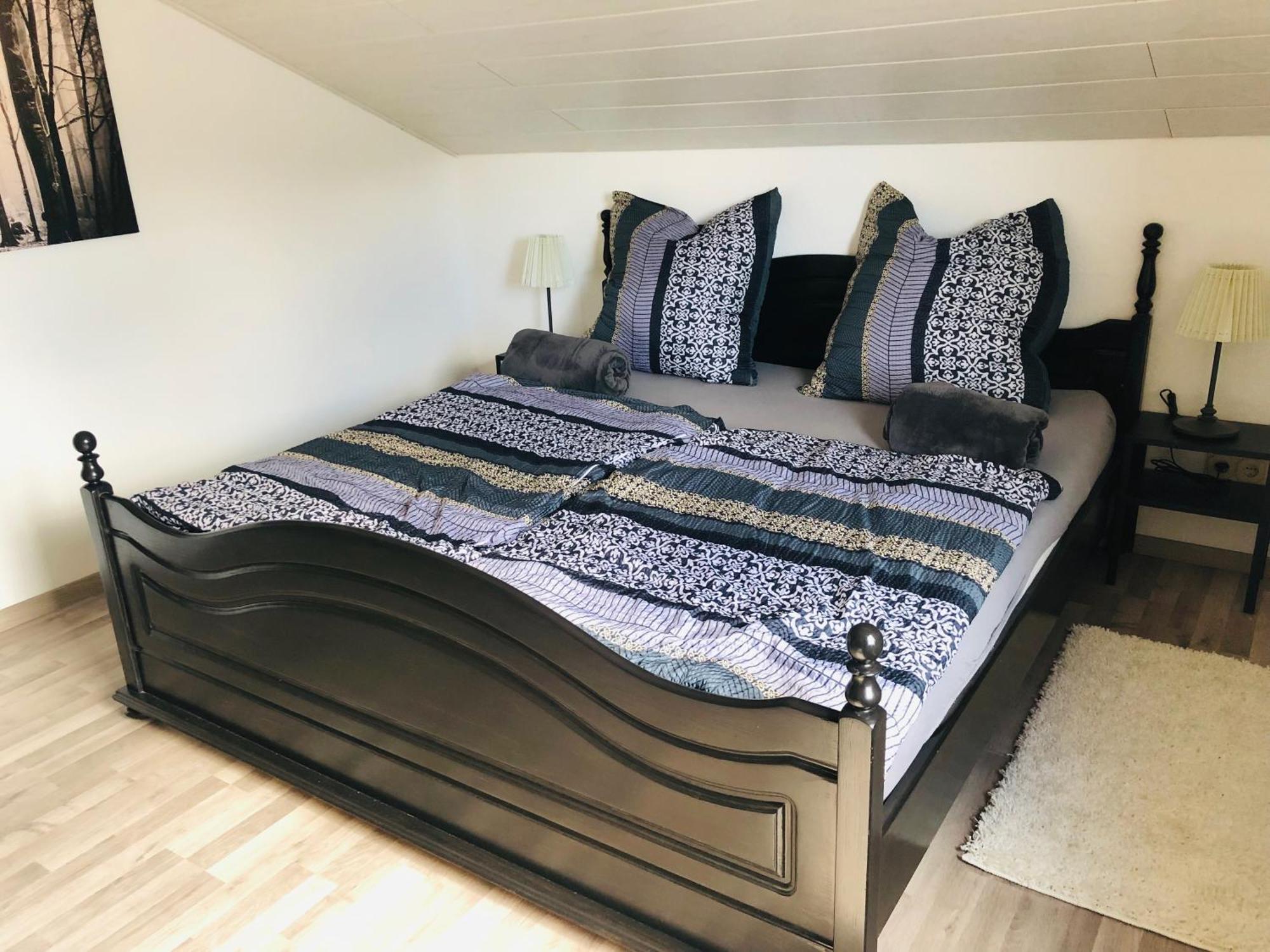 Ferienwohnung Lappano - Losheim Am See Bachem Bagian luar foto