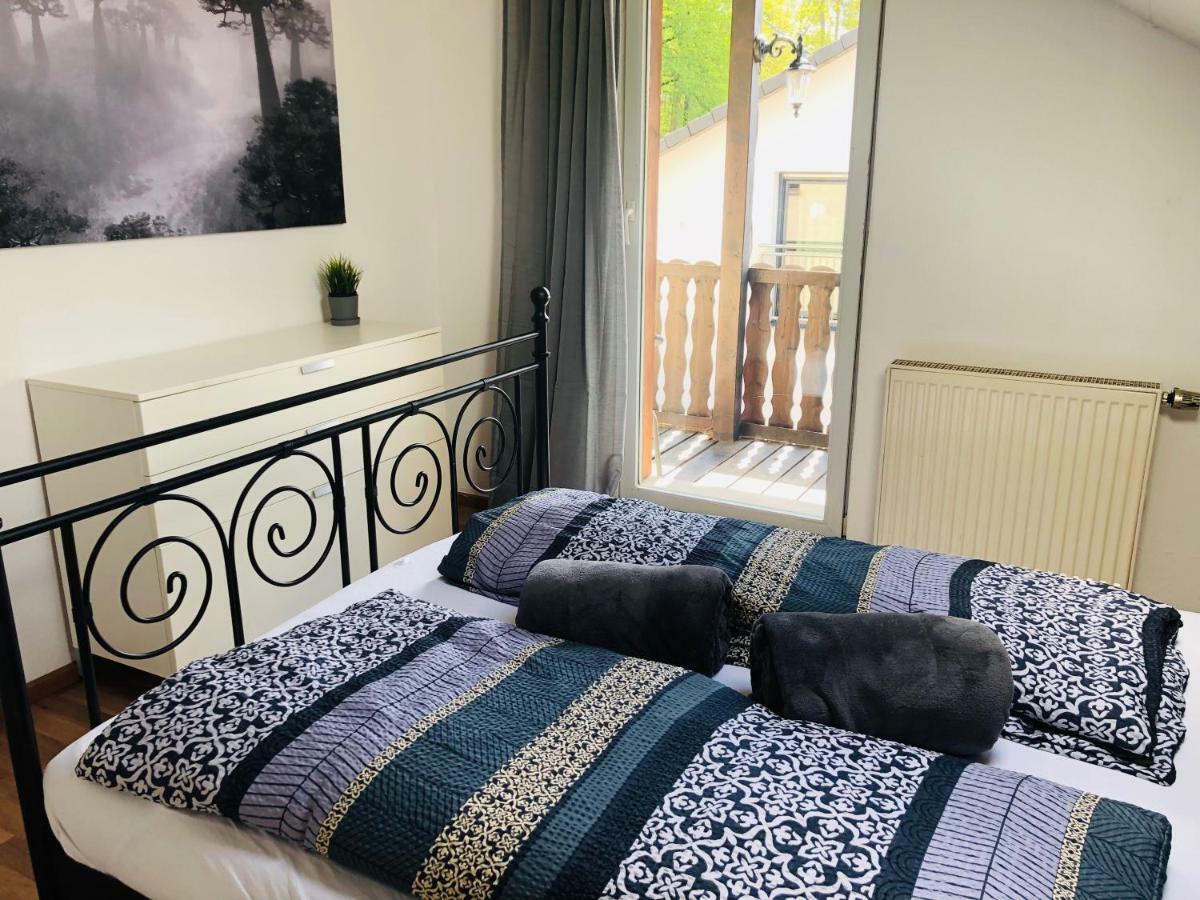 Ferienwohnung Lappano - Losheim Am See Bachem Bagian luar foto